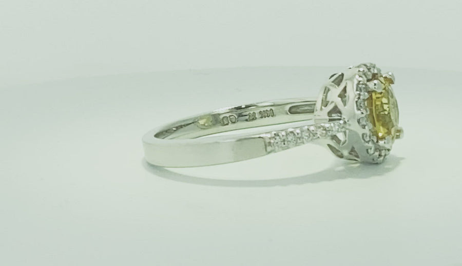 Round Halo Ring