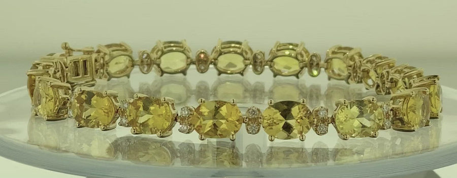 Eternity Bracelet - Yellow Gold