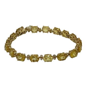 Eternity Bracelet - Yellow Gold