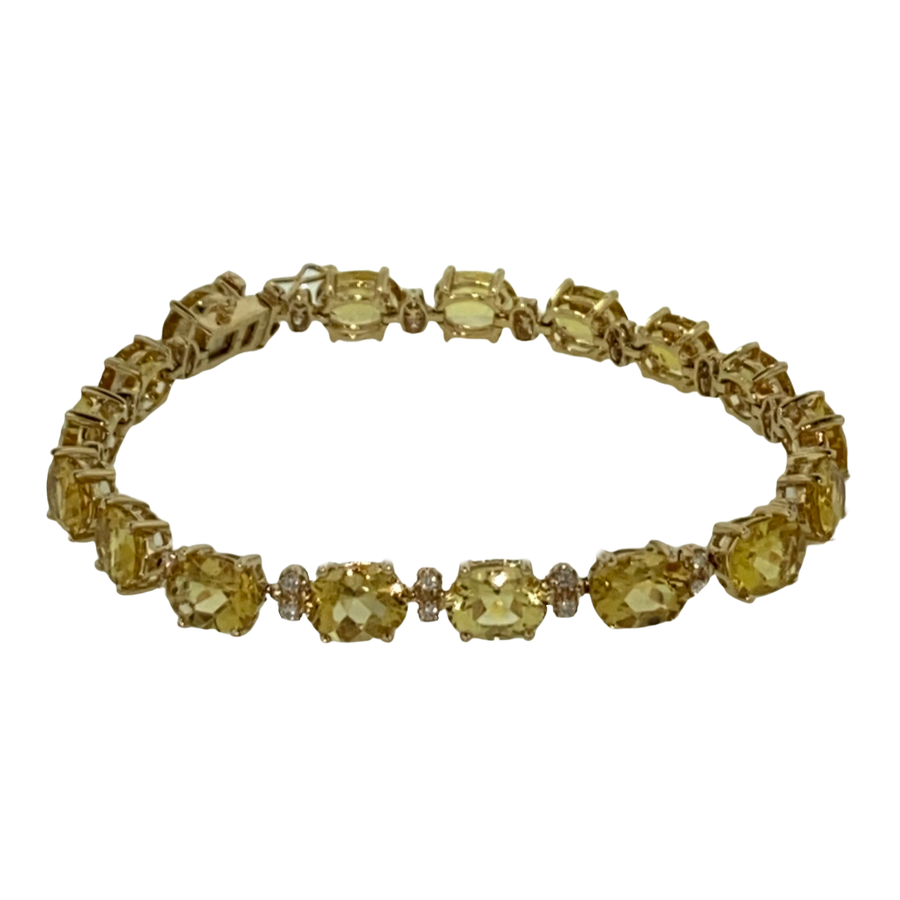 Eternity Bracelet - Yellow Gold