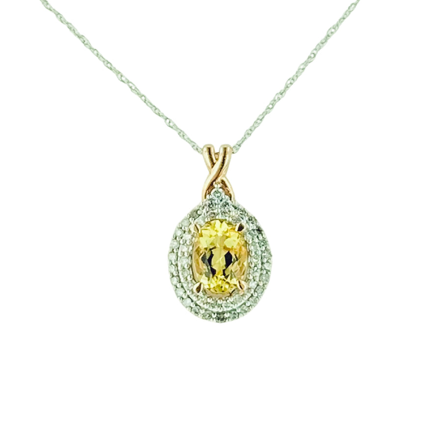 Oval Pendant- Rose Gold