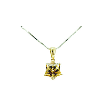 Trillion Pendant - Yellow Gold