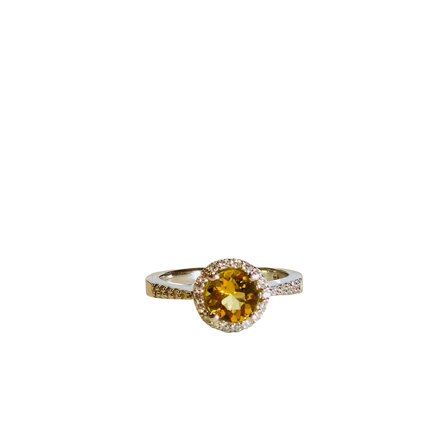 Round Halo Ring